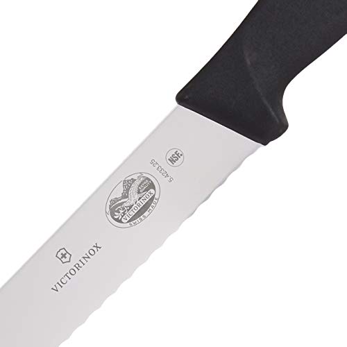 Victorinox Fibrox Pro Slicing Knife, 10 Inch, Black #TOP3
