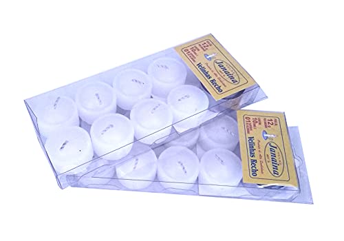 Kit 10 Velas Rechaud 12g - Branca