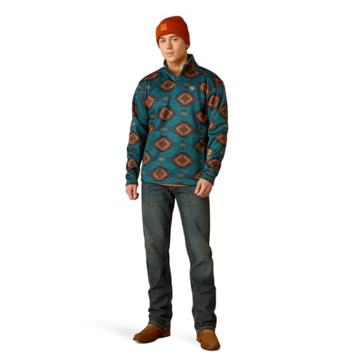 Image of ARIAT Caldwell 1 /4 Zip Sweater
