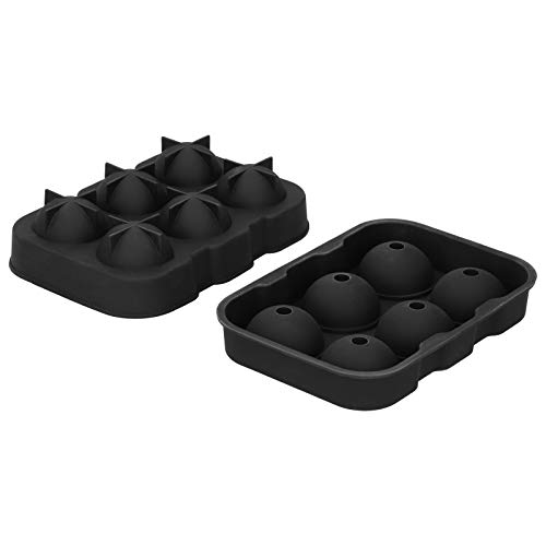 Molde para cubitos de hielo 6 cavidades silicona miniatura 3