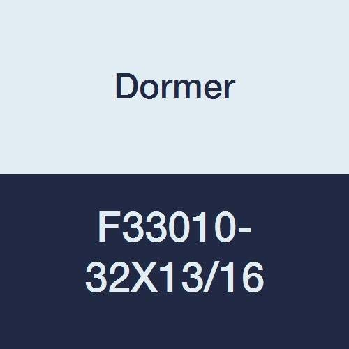 Dormer F33010-32X13/16 Round Adjustable Dies, Split Type, Bright, UNF10, High Speed Steel, Nominal D 4.83 mm, Diameter 13/16", Height 1/4"