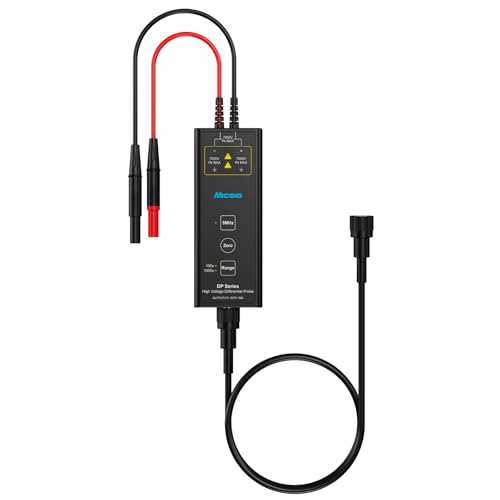 Image of Micsig DP1500 High Voltage Differential Probe Kit, 3.5ns Rise Time 50X /500X Attenuation Rate Oscilloscope Probe Kit Accessory, 1500V 100MHz (DP10013 Upgrade)