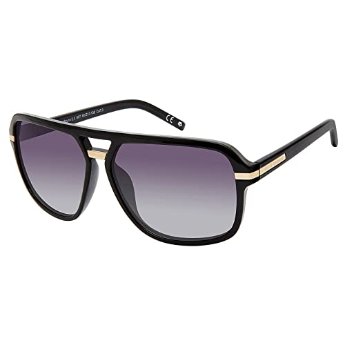 Prive Revaux The Bruce 2.0 Navigator Sunglasses – Handcrafted, Polarized Lenses, 100% UV Protection – For Men