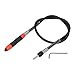 HEEPDD Adjustable ABS Flexible Shaft Extension 3mm Clamping 6mm Connector for Tool Use Flexible Shaft Adapter for Electric Nan Industrial Tools
