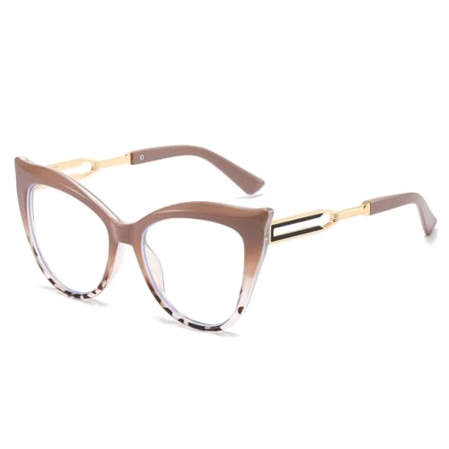 JRLLFD Vintage Female Sunglasses for Fashion Oversized Framle Gradient
