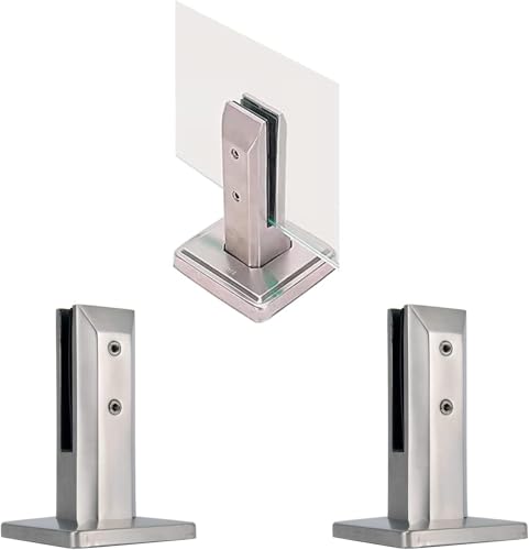 Abrazaderas de vidrio de acero inoxidable con sujeción firme y duradera, combinación perfecta 3