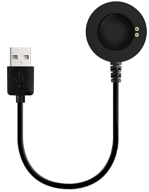 Newly Launched Smartwatch Charging Cable | Magnetic Watch Holder with 24K Gold-Plated 2-Pin Connector | Compatible with T55,T100, T200/T200 Plus, T500, A2, i 7 Pro, B0AT Smartwatch Models (Cable Only)-picture-22