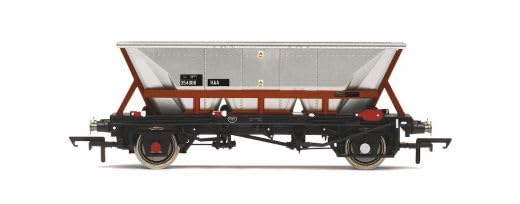Hornby R60266 RailRoad BR Railfreight, Hopper HAA Wagon, 354966 - Era 8 Railroad, Silver, 00 Gauge