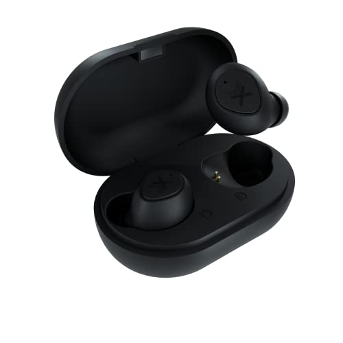 Xmoove - Buds Black Wireless Headset - Bluetooth - 5 timmars batteritid