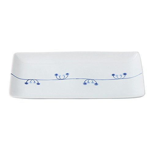 浜陶 リズム 長角プレート 09-10