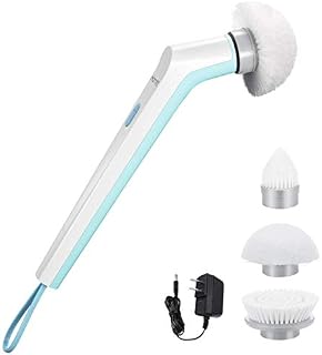 Homitt Electric Spin Scrubber Power Brush Shower Scrubber, Cordless and Handheld Bathroom Scrubber