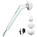 Homitt Electric Spin Scrubber Power Brush Shower Scrubber, Cordless and Handheld Bathroom Scrubber with 3 Replaceable Cleaning Brush Heads, High Rotation for Cleaning Floor, Sink, Tile and Tub