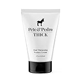 Pete & Pedro THICK Hair Cream - Light-Holding, Thickening & Texture Styling Cream | For Fine, Thin, & Thinning Hair, Men & Women | Adds Thickness, Body, Volume, Fullness | As Seen on Shark Tank, 4 oz.