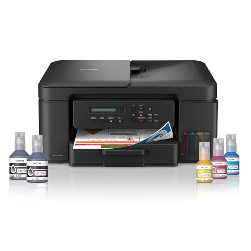 Brother Ink Tank DCP-T730DW (New Launch) WIFI Auto Duplex Color Multifunction Printer (Print Scan Copy), ADF, Print Upto 15K Pages Black & 5K in Color Each for(CMY), Extra Black Ink, Free Installation view 1