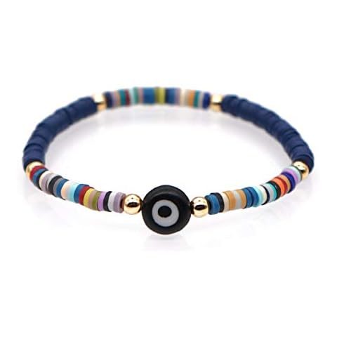 COLORFUL BLING Evil Eye Lucky Bracelet Cover
