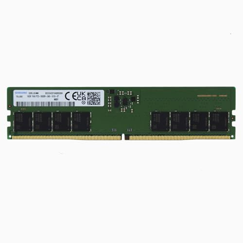 Image of Samsung 16GB (1x16GB) DDR5 5600MHz PC5-44800 CL46 UDIMM 1Rx8 Single Rank 1.1V Non-ECC DIMM 288-Pin Desktop Computer RAM Memory M323R2GA3DB0-CWM