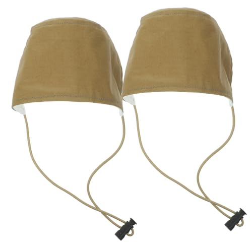 2Pcs Wear Resistant Driving Shoe Heel Protectors Khaki Shoe Cover for Brake Throttle Durable Foot Heel Protection for Flats Wedges Easy to Use with Lining