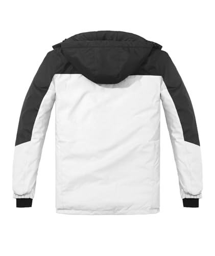 Image of Women's Waterproof Ski Jacket Hooded Snowboard Coat Warm Winter Snow Jackets