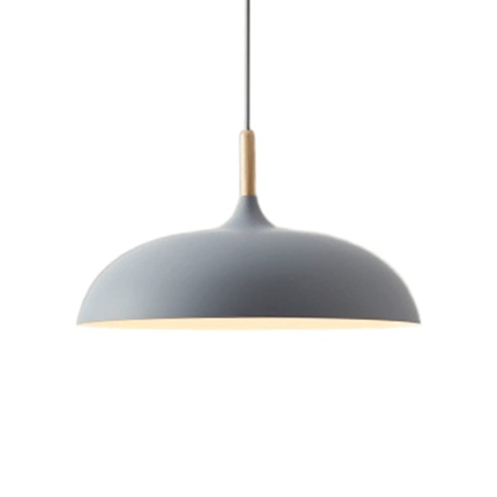 HAIIQU Yellow Pendant Light For Kitchen Island Industrial 1-Light Pendant Lighting In Matte Finish Unique Color Lamp Shade Flush Mount Ceiling Lighting Fixture For Dining Room,Bulbs Not Included