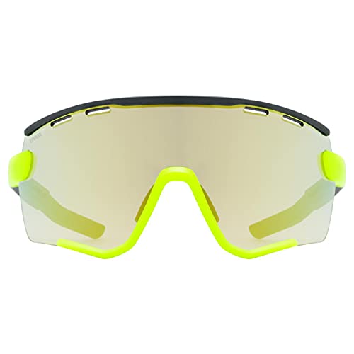 Uvex sportstyle 236 Set Sportbrille, black yellow matt/yellow, one size – Ansicht 2