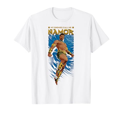 T-shirt Black Panther Wakanda Forever imprimé My Enemies Call Me vêtement homme noir