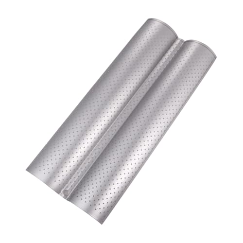TOPPERFUN Teglia Per Pane Francese Non Stick Inossidabile Stampo Per Baguette Slot Accessori Facile Da