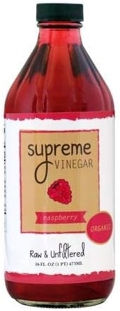 Supreme Organic Raspberry Vinegar - 16 oz.