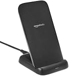 Amazon Basics 10W Qi Certified Wireless Charging Stand (No AC Adapter)