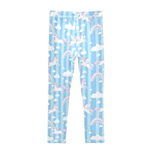 Girls' Leggings Cute Unicorn Rainbow Kids Yoga Tights Pants 1 Pack 208562422