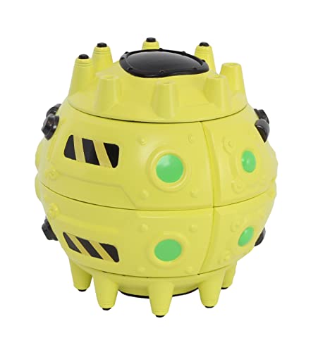 Giga Bots - Hazbot | Energy Core Transforms Into 13 Inch Action Figure | Demolition Specialist | Unique Toy Combat Attachments And Skills | Includes 33 Buildable Pieces #TOP3