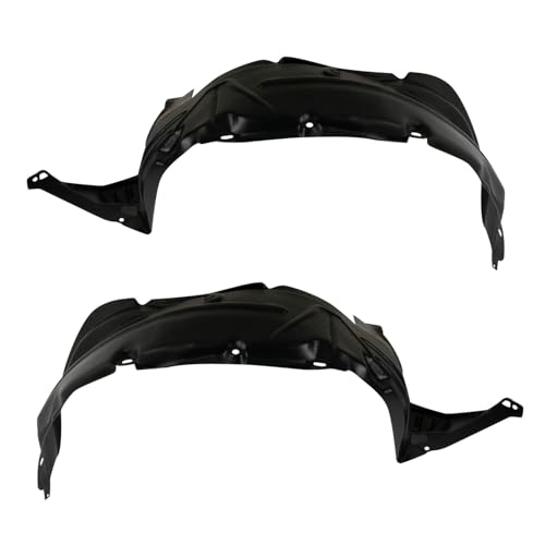 Image of TRQ Front Inner Fender Liner Set Compatible with 2002-2006 Honda CR-V HO1248116 HO1249116