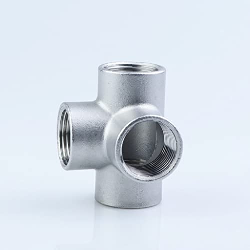 Cruces hembra BSP de 1 pulgada en acero inoxidable 304 para tuberías 3