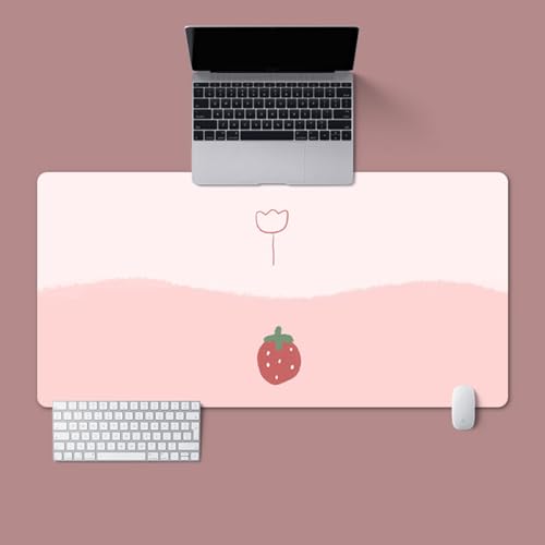 デスクマット マウス対応 レザー調 テーブルマット ノートパソコン 大型マウスパッド 滑り止め 防水 画像09 1400x700mm 防油 断熱 お手入れ簡単 オフィス 自宅用 装飾用 清潔しやすい