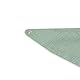 Julius Zöllner Halstuch aus 100 Prozent Musselin-Baumwolle, 40/17 cm, OEKO-TEX STANDARD 100, Made in Germany, Grün