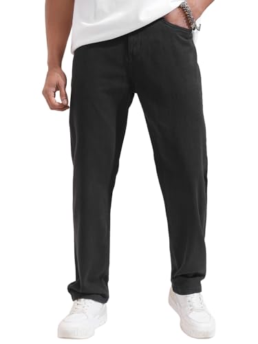 Image of Highlander Men's Straight Fit Jeans | Stretchable | Everyday Comfort & Style| Jeans for Man