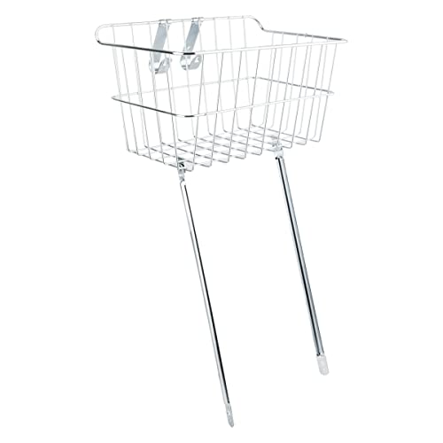 Wald 14X9X7- Inch Front Drop Top Basket, Sliver