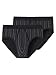 Produktbild Schiesser Herren 2 Pack Sportslip mit Eingriff - Classic, schwarz_172692, 6/ L