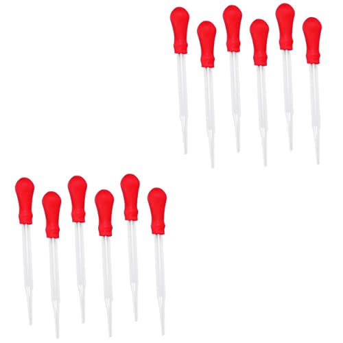 20 Pcs Pipette Dropper 9cm Glass Dropper Droppers Eye Dropper