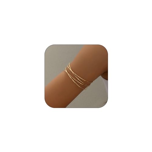 Bijou tendance pour femme : bracelet fin doré sur argent durable