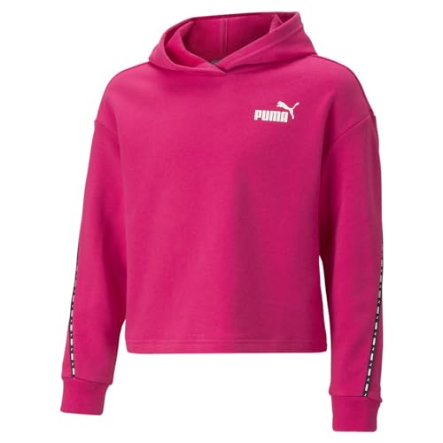 PUMA Kids Girls Power Tape Hoodie Casual Outerwear Casual - Pink