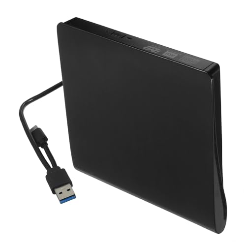 balacoo Portable External DVD Drive USB Cd Player External Cd Burner Type-c DVD Burner for Pc