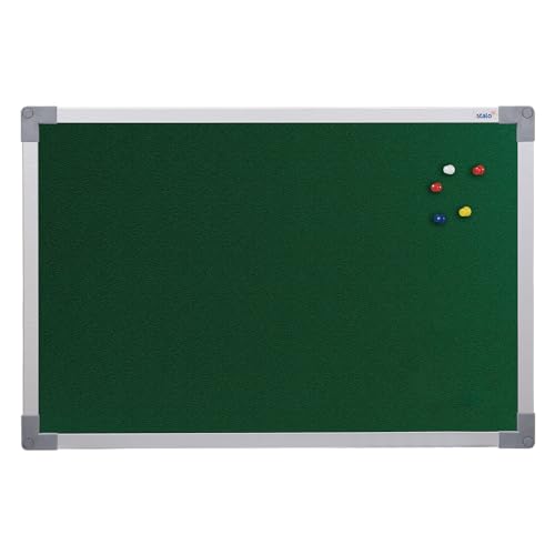 Quadro de Avisos de Feltro MDF Alumínio Soft STALO 40x30