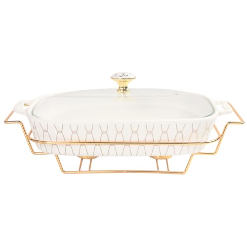 Soupière de service grand format 38 cm pour plateau de conservation aliments