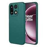 COMAKU Liquid Silicone Hülle für OnePlus 15 Hülle, Premium Silikon stoßfeste Handyhülle mit [Weichem, Kratzfestem Mikrofaserfutter] für OnePlus 15 - Grün