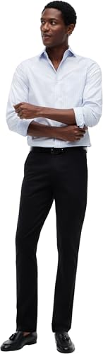 Tommy Hilfiger Herren Hose Bleecker Chino Slim Fit, Schwarz (Black), 28W/36L – Ansicht 5