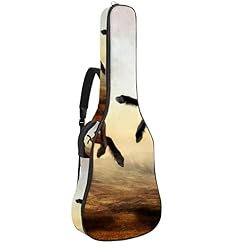 Hondank Housse imperméable pour guitare acoustique avec double bandoulière et poche Motif tournesol d’été, Multicolore… - Les Beatles, Paul McCartney, John Lennon, RIngo Starr, George Harrison
