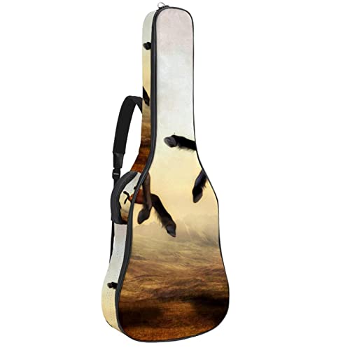 Hondank Housse imperméable pour guitare acoustique avec double bandoulière et poche Motif tournesol d’été, Multicolore… - Les Beatles, Paul McCartney, John Lennon, RIngo Starr, George Harrison Hondank Housse imperméable pour guitare acoustique avec double bandoulière et poche Motif tournesol d'été, Multicolore…