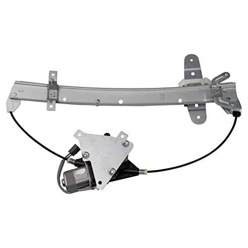 Image of TRQ Rear Left Power Window Regulator & Motor Assembly Drivers Side Compatible with 1998-2011 Lincoln Town Car