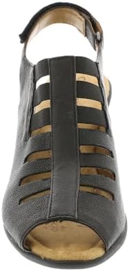 Comfortiva Women's Faye Shoes Heeled Sandal, Black, 8.5 | Image 4