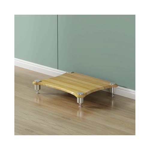 Soporte HIFI de madera abierto para evitar sobrecalentamiento de consolas 2